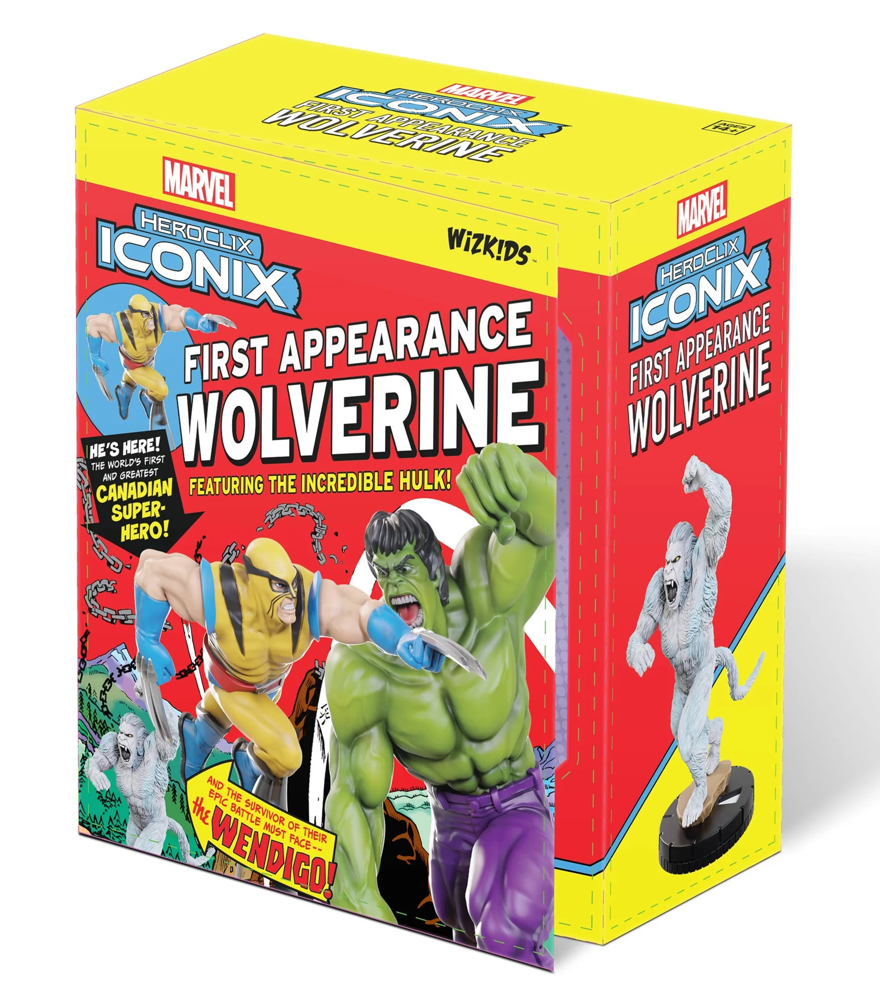 Wizkids - Marvel - HeroClix - Iconix - First Appearance of Wolverine