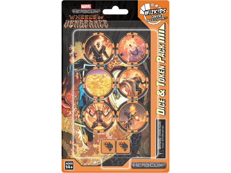 Wizkids - Marvel - HeroClix - Wheels of Vengeance - Dice and Token Pack
