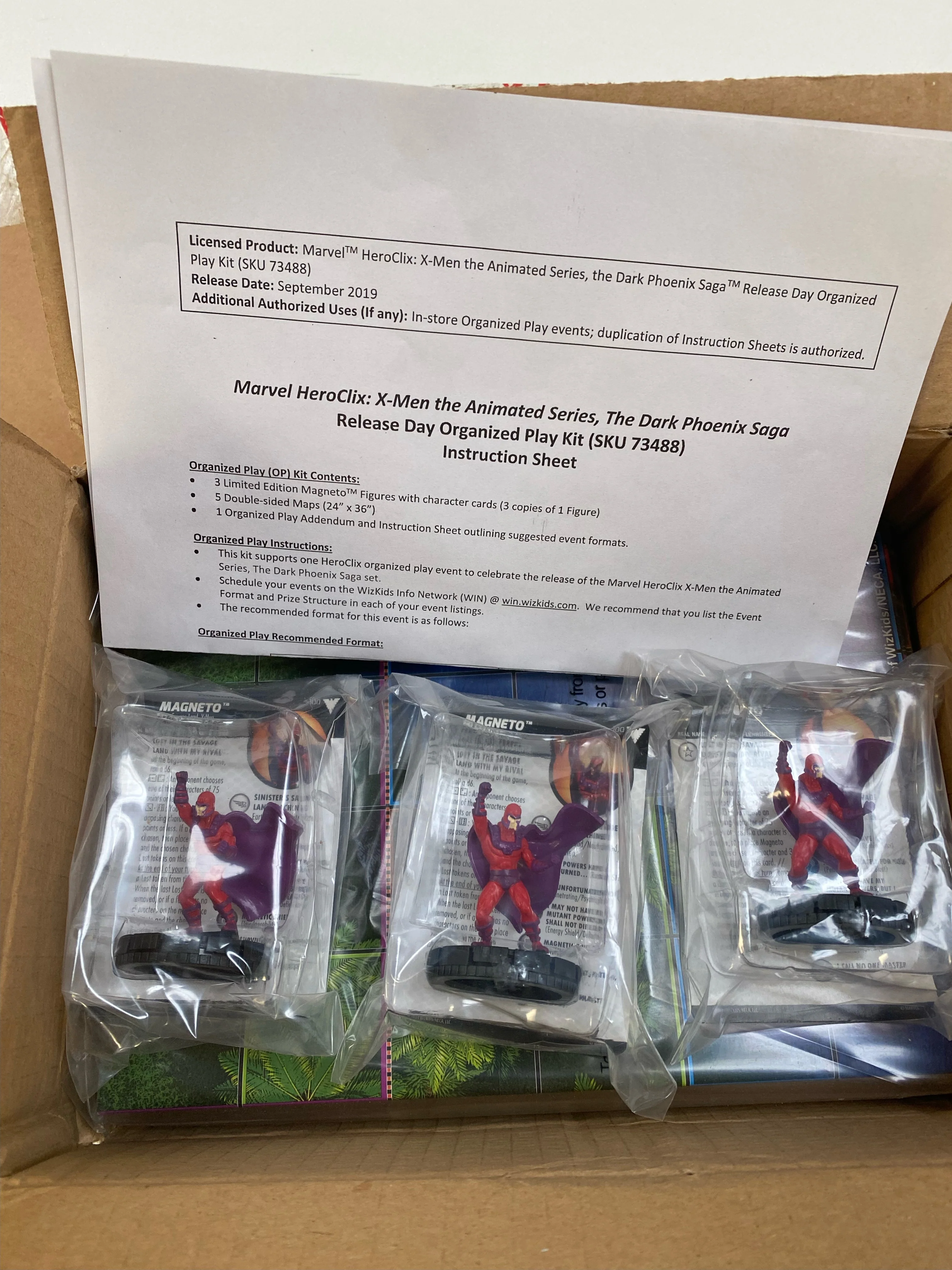Wizkids - Marvel HeroClix - X-Men the Animated Series - Dark Phoenix Saga - Release Day Organized Play Kit - Image 3