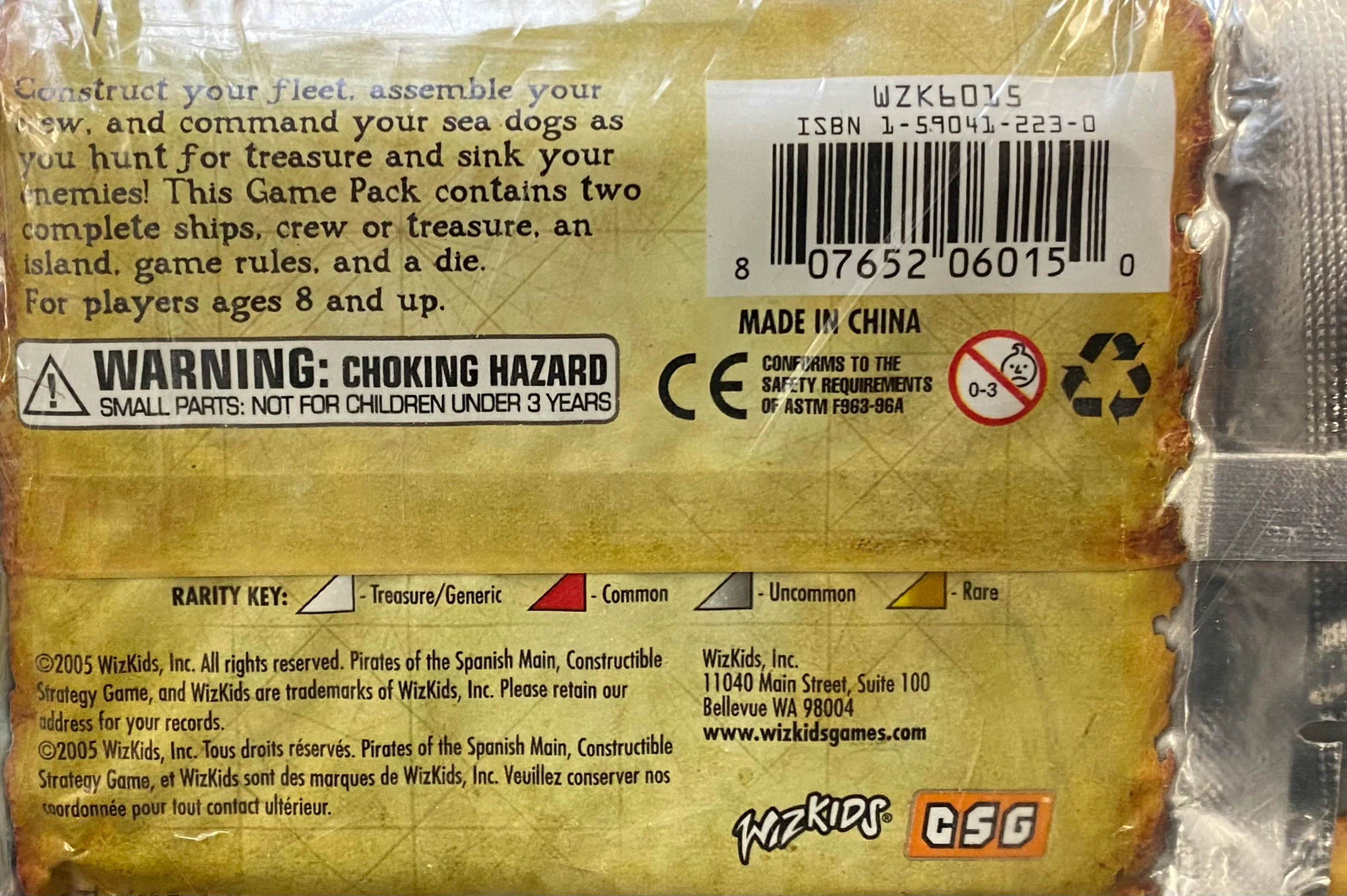 Wizkids - Pirates of the Spanish Main - Unlimited Edition - Game Pack - Image 2
