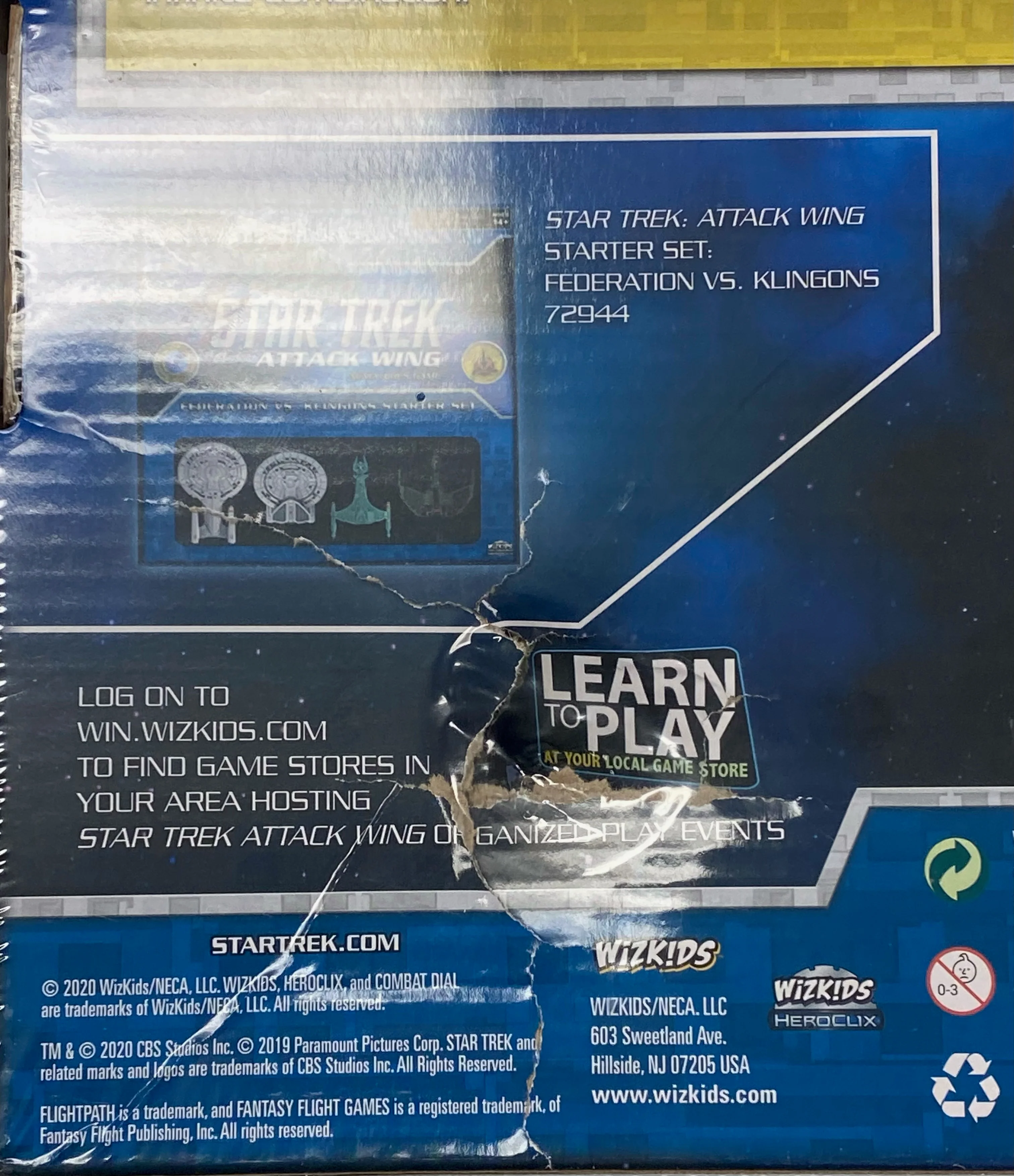 Wizkids - Star Trek Attack Wing - Vulcan Faction Pack - Live Long and Prosper *DAMAGED BOX* - Image 3